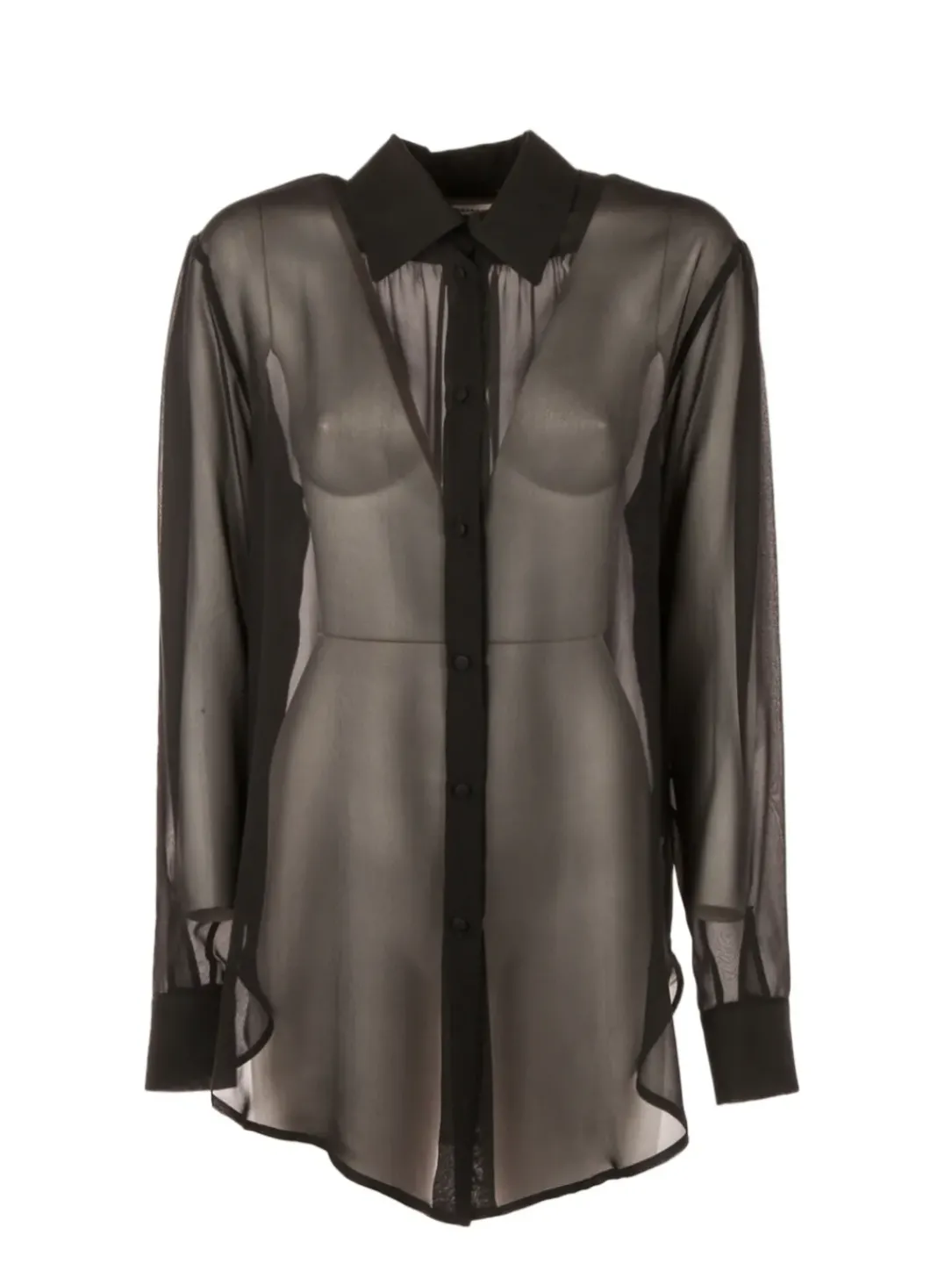 CA-0003-THEUPGEORGETTE BLACK