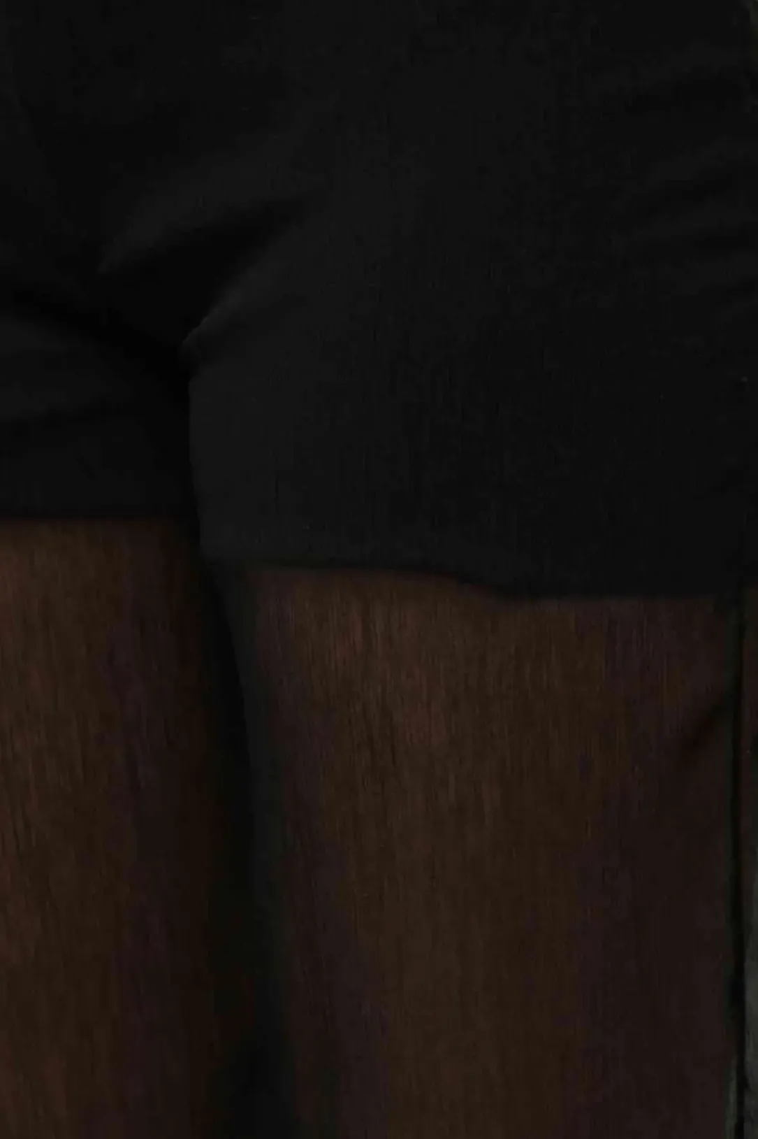 PANTALONE SETA NERO